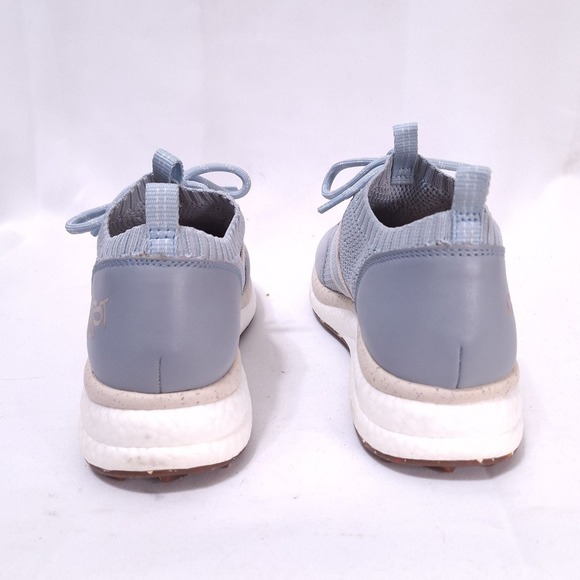 OTBT Speed Knit Athletic Sneakers Womens 6.5 Suede Sky Blue Athleisure Shoes